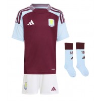 Aston Villa Jacob Ramsey #41 Hjemmedraktsett Barn 2024-25 Kortermet (+ Korte bukser)